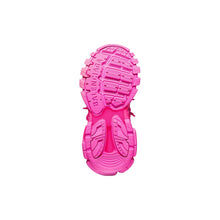 Load image into Gallery viewer, TRACK SNEAKER IN FULL MESH IN FLUO PINK
